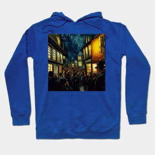 Starry Night in Diagon Alley Hoodie